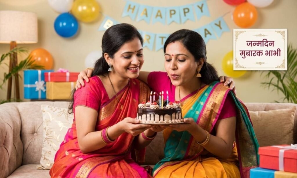 Happy Birthday Wishes for Sister in Law in Hindi