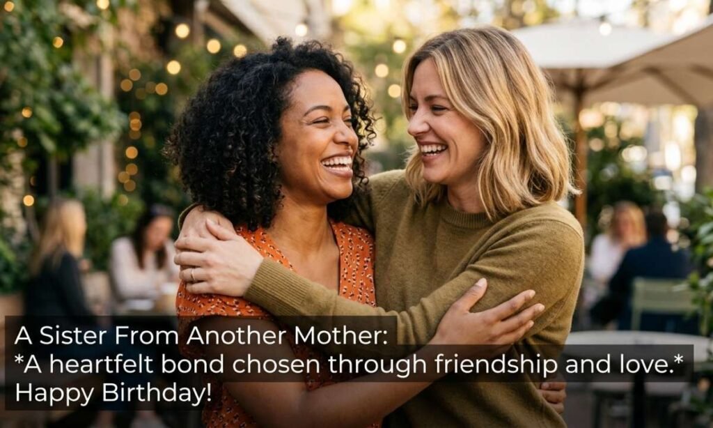 Heartfelt Happy Birthday Wishes For Sister From Another Mother