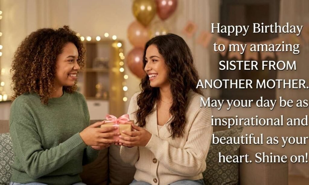 Inspirational Birthday Wishes For Sister From Another Mother
