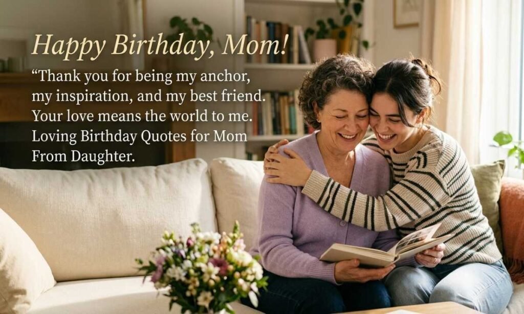 Loving Birthday Quotes for Mom From Daughter
