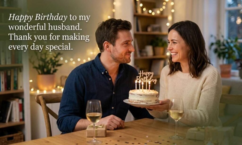 Romantic Birthday Wishes for Husband
