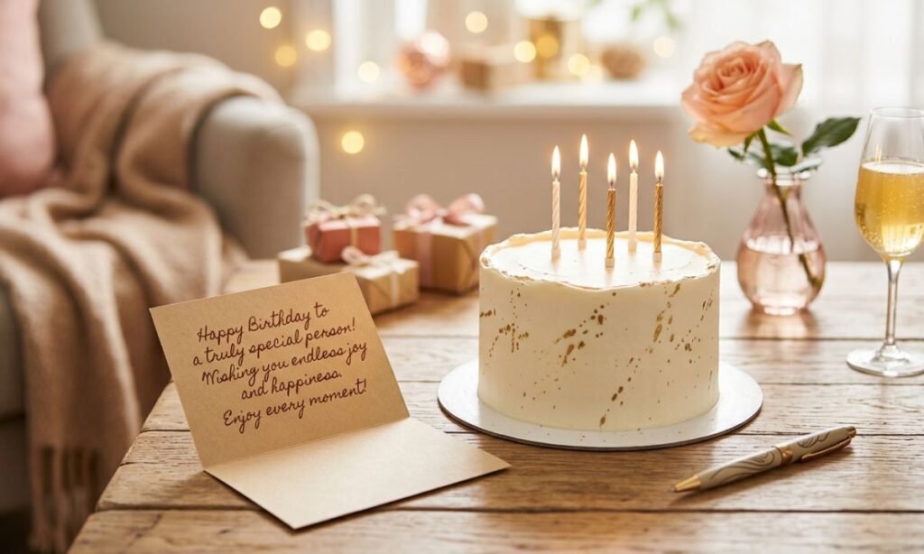 Short and Sweet Birthday Wishes for Someone Special