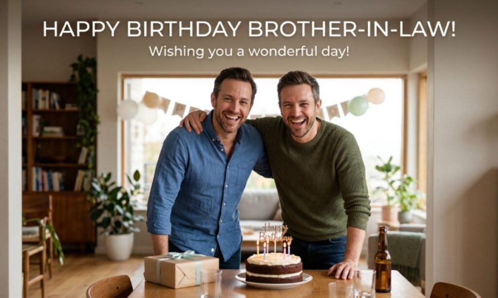 Simple Birthday Wishes for Brother in Law