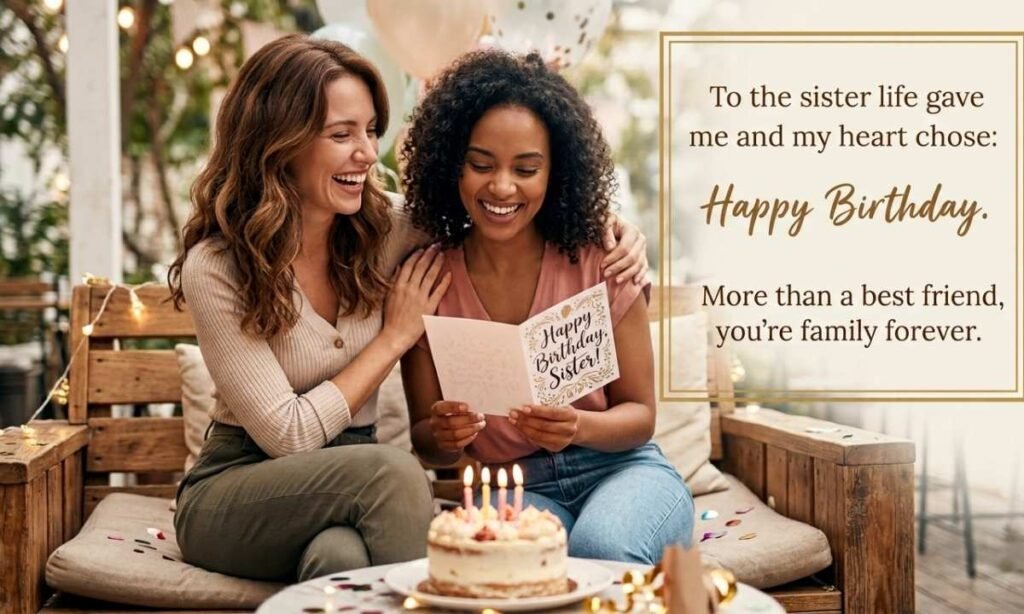Special Birthday Quotes For Sister From Another Mother