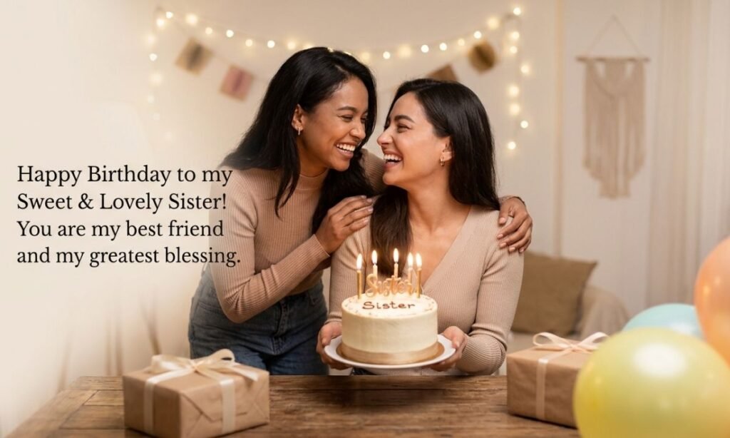 Sweet And Lovely Birthday Wishes For Your Best Sister