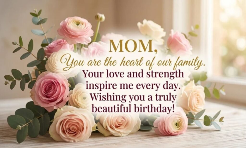 Touching Birthday Quotes For Mom