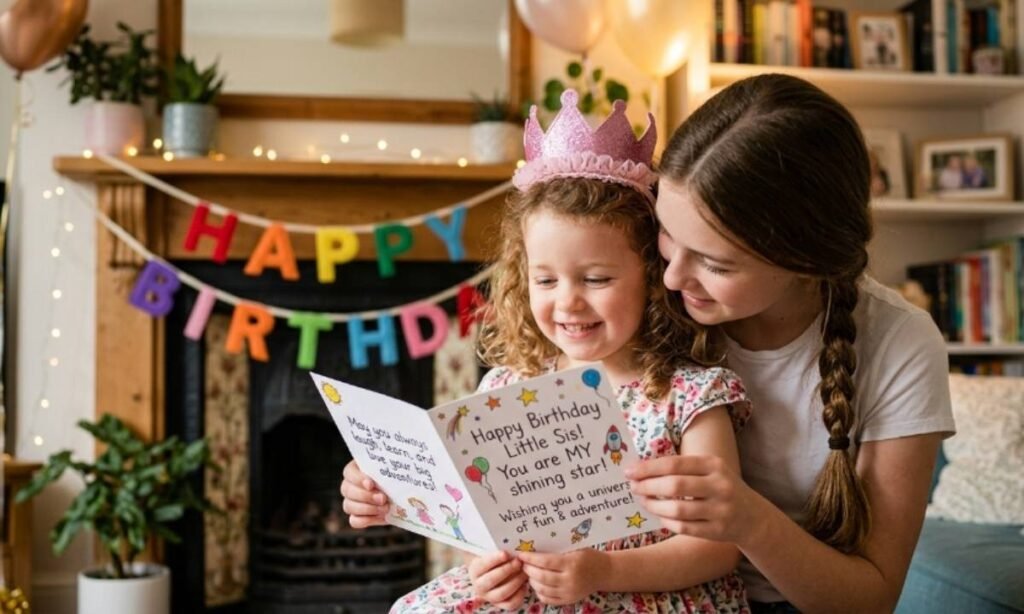 Unique Birthday Wishes For Little Sister