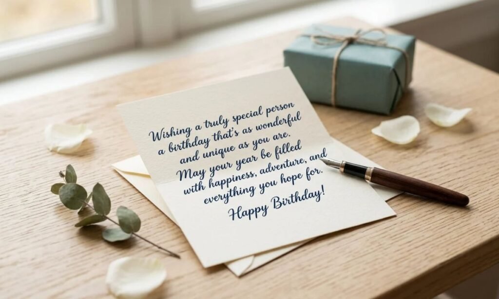 Unique Birthday Wishes for Someone Truly Special