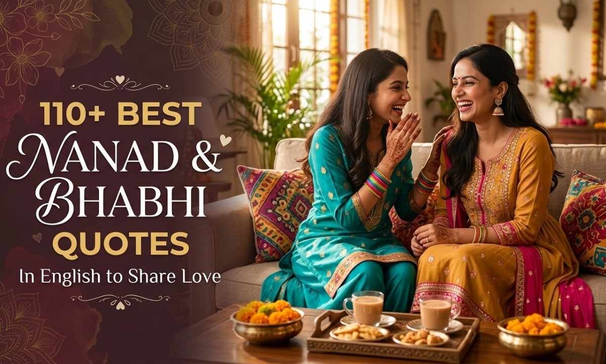 110+ Best Nanad Bhabhi Quotes in English to Share Love