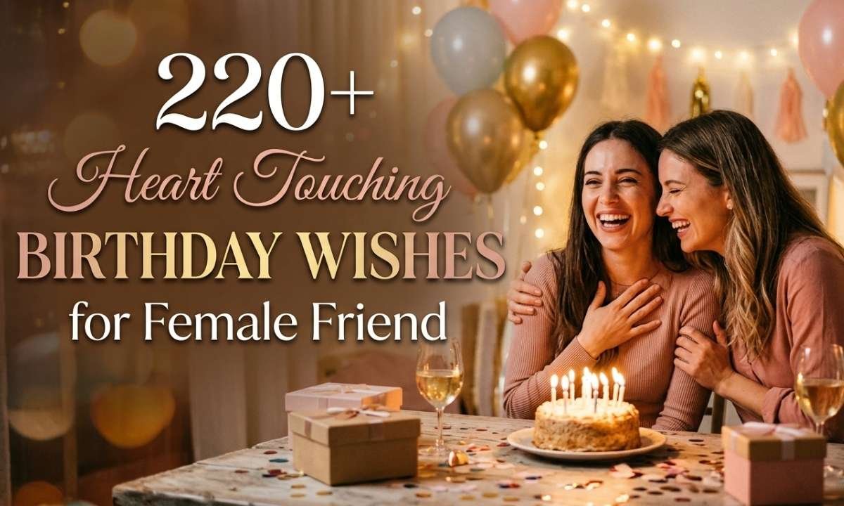 220+ Heart Touching Birthday Wishes for Female Friend