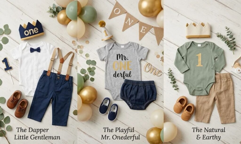 Adorable First Birthday Outfit Ideas For Baby Boys