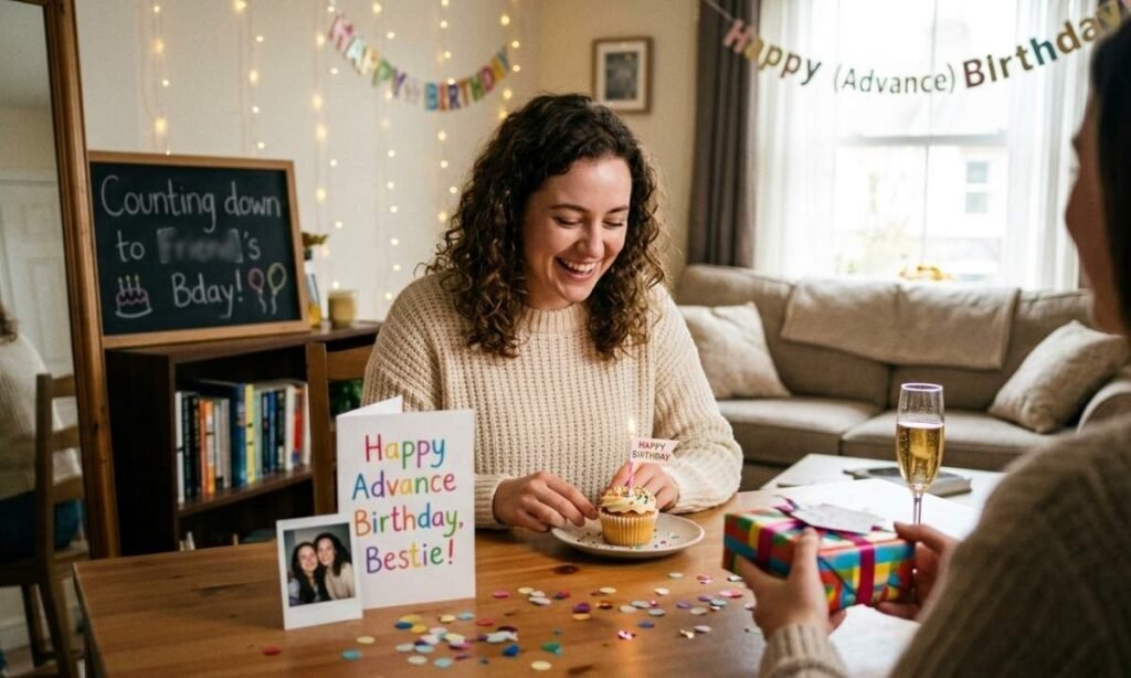 Advance Birthday Wishes for a Female Best Friend