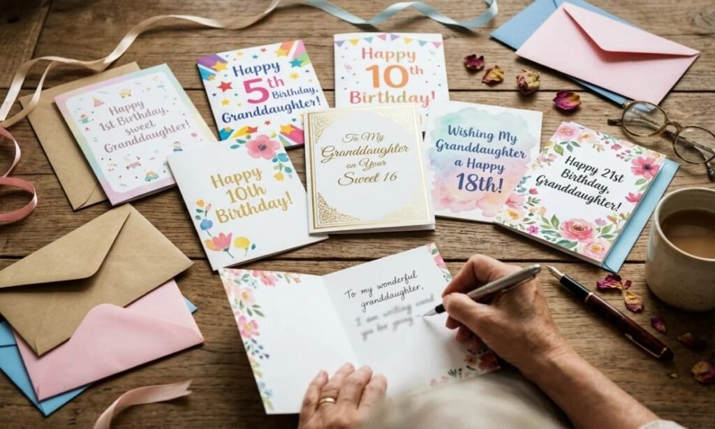 Age-Specific Birthday Wishes for Granddaughter