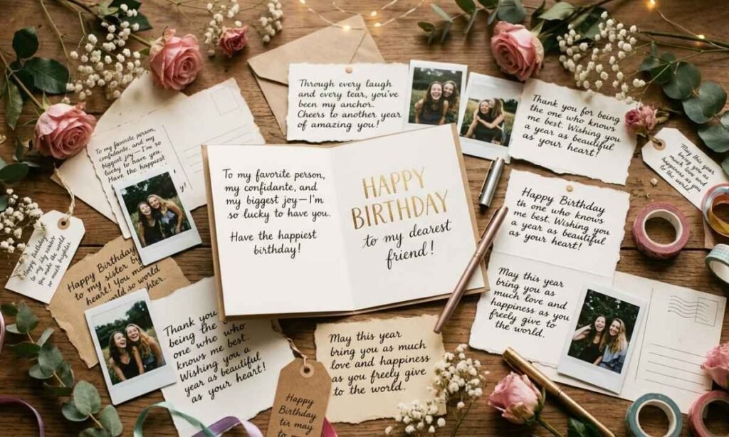 Birthday Paragraphs for a Female Friend to Express Your Love and Appreciation