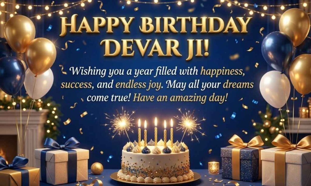 Birthday Wishes for Devar Ji in English