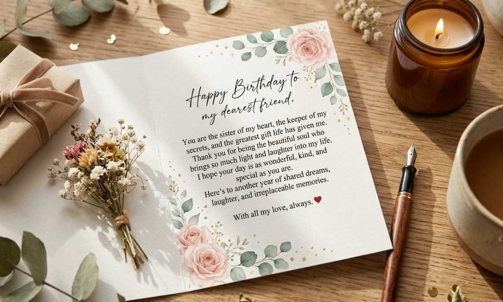 Birthday Wishes for Female Friend to Share on Social Media