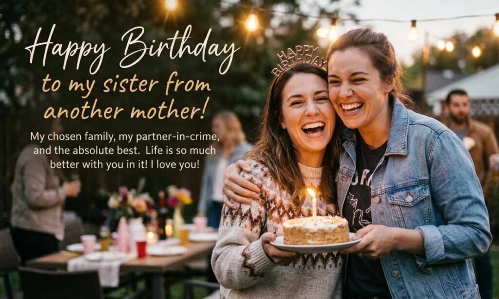 Birthday Wishes for Sister from Another Mother