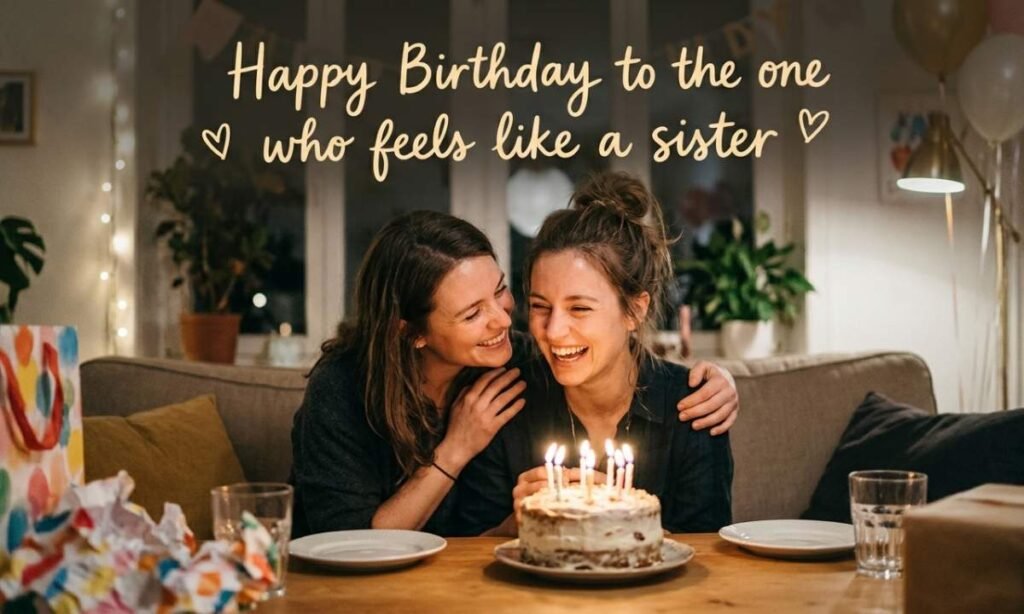 Birthday Wishes for Someone Who Feels Like a Sister