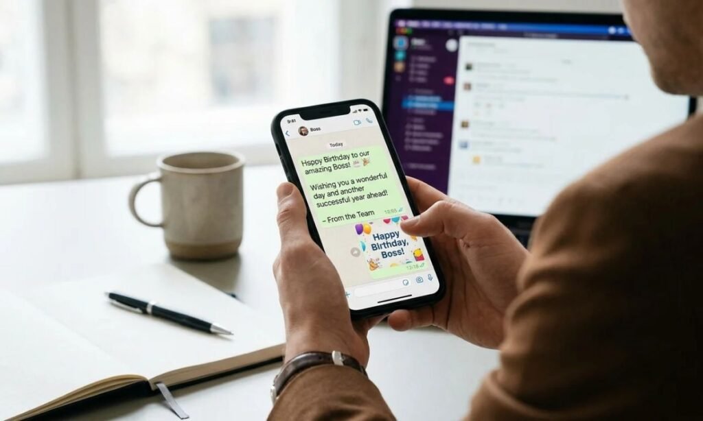 Birthday Wishes for Your Boss on WhatsApp and Social Media