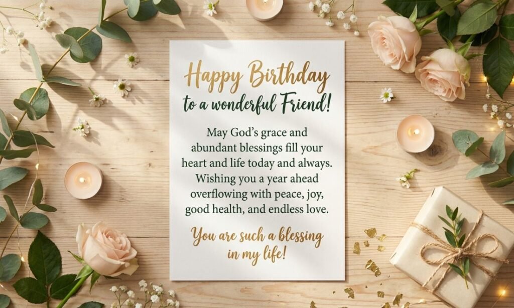 Blessing Birthday Wishes For A Female Friend