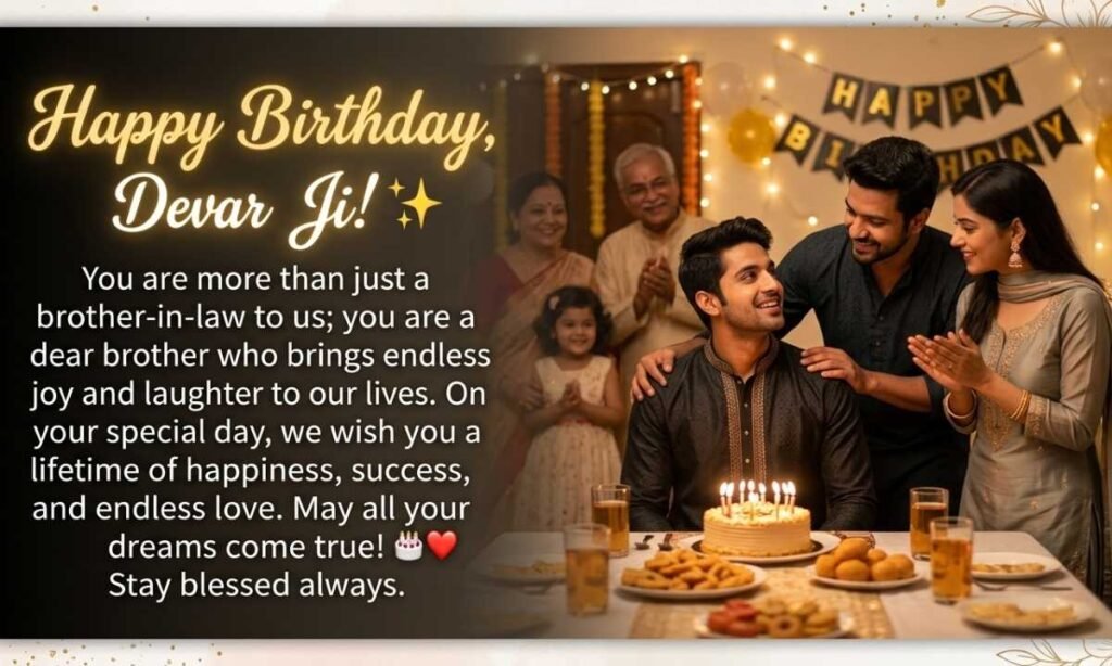 Emotional Birthday Messages for Devar Ji