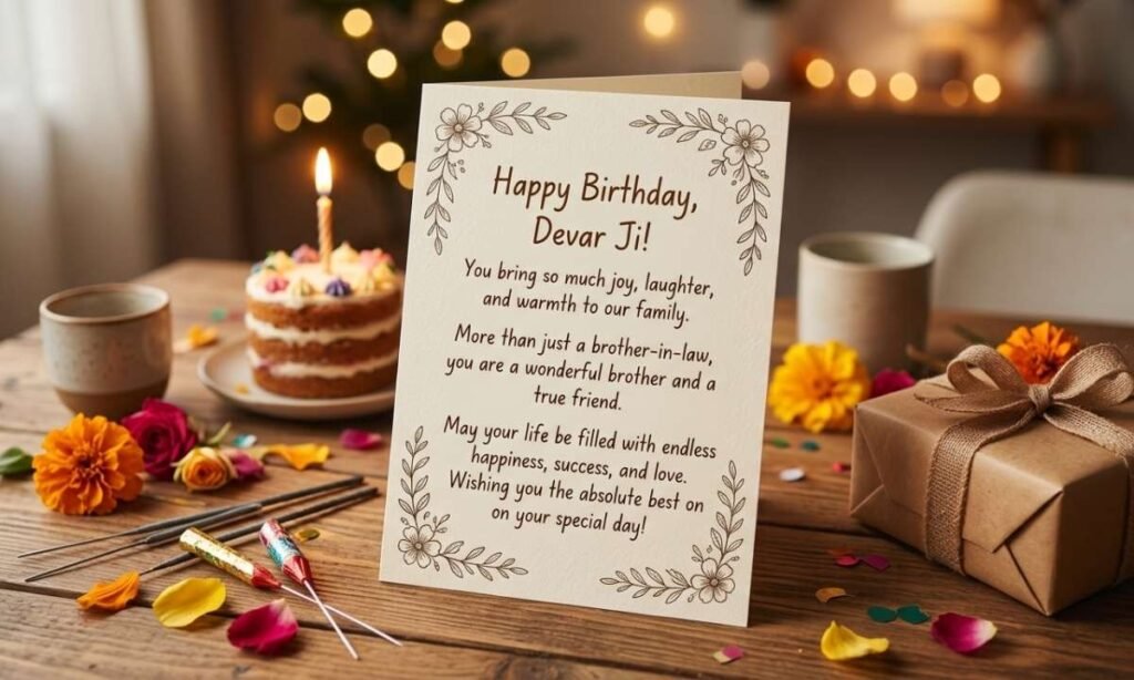 Funny Birthday Wishes and Messages for Devar Ji