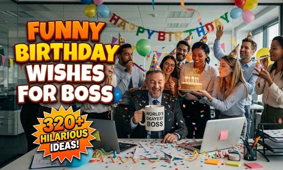Funny Birthday Wishes for Boss 320+ Hilarious Ideas!