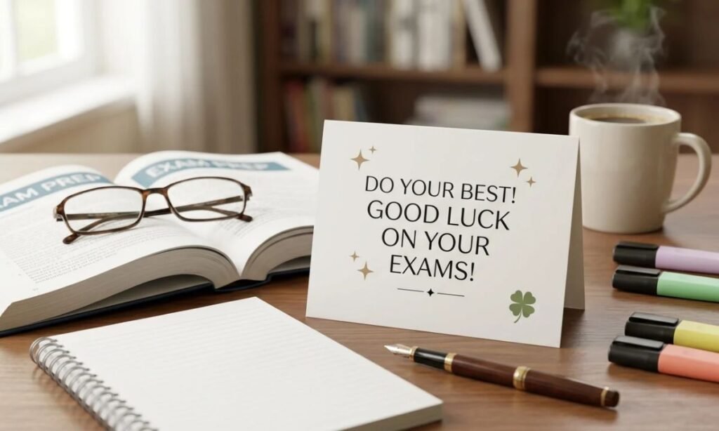 Good Luck Wishes for Students Before Exams