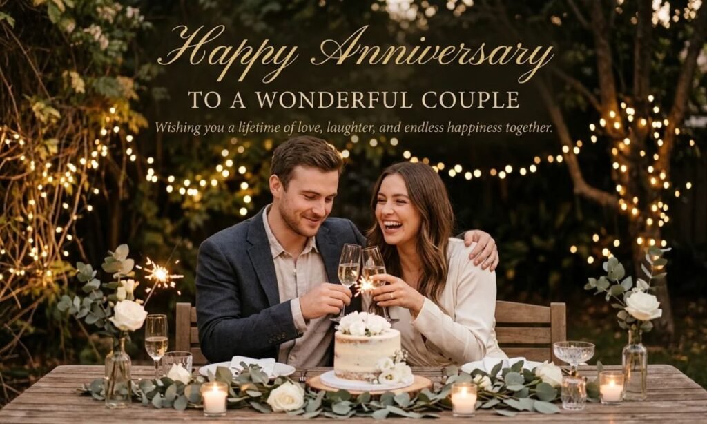 Happy Anniversary Wishes for Newly Married Couples
