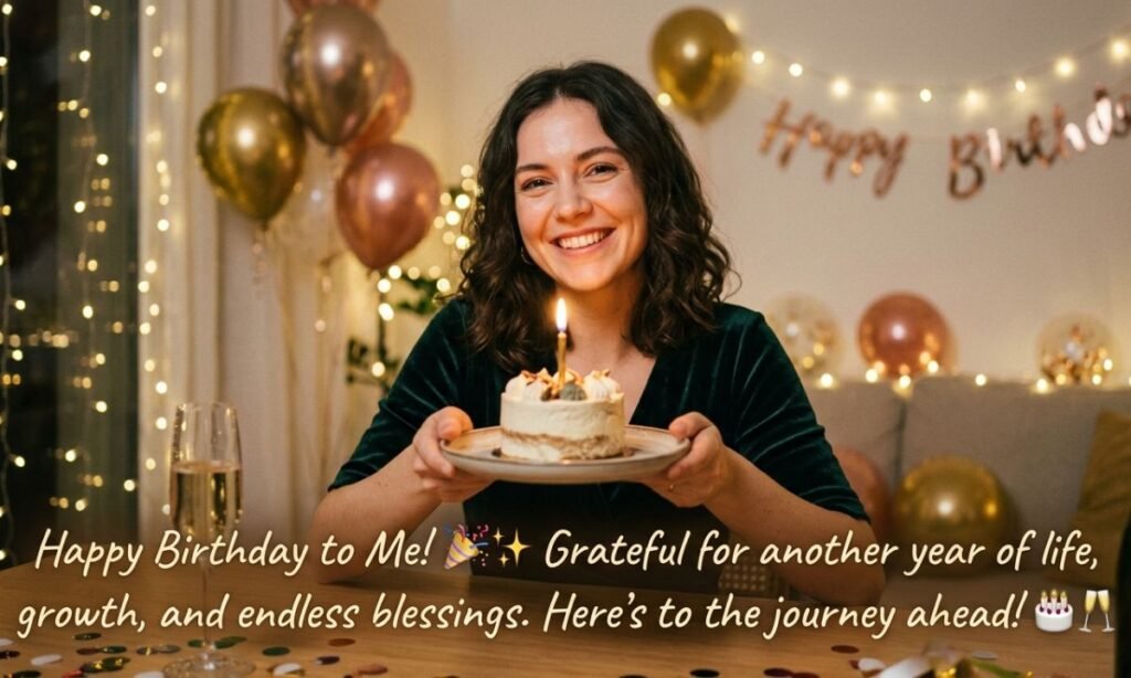 Happy Birthday Wishes For Myself