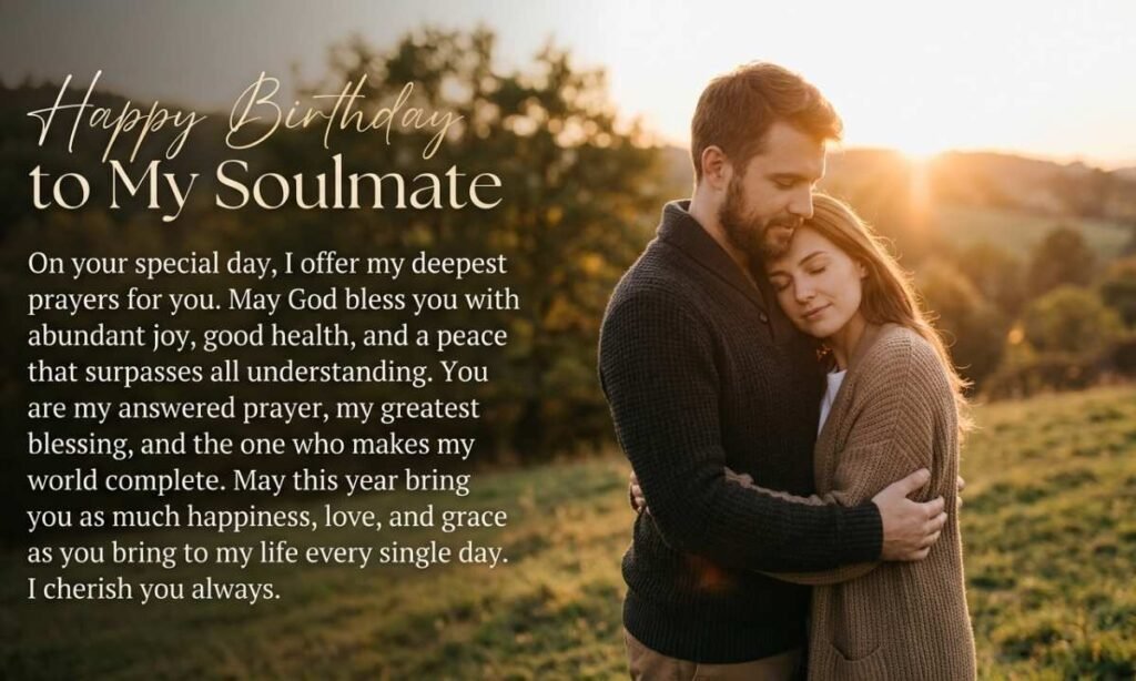Heartfelt Birthday Blessings and Prayers for Your Soulmate
