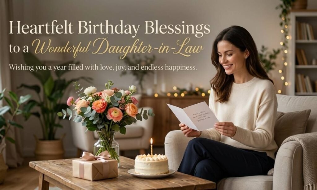Heartfelt Birthday Blessings for Daughter-in-Law