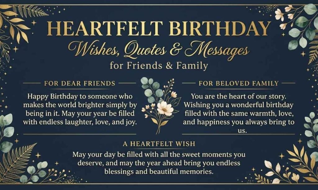 _Heartfelt Birthday Quotes, Wishes, and Messages for Friends and Family