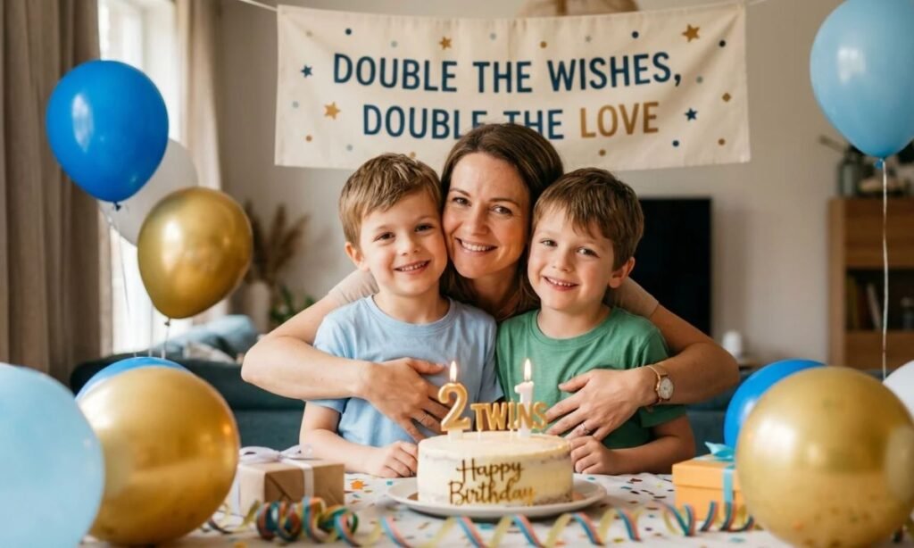 Heartfelt Birthday Wishes for Twin Boys From Mother