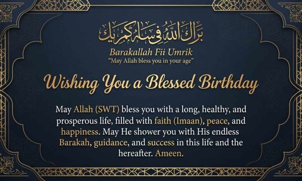 How to Wish Someone a Happy Birthday According to Islam
