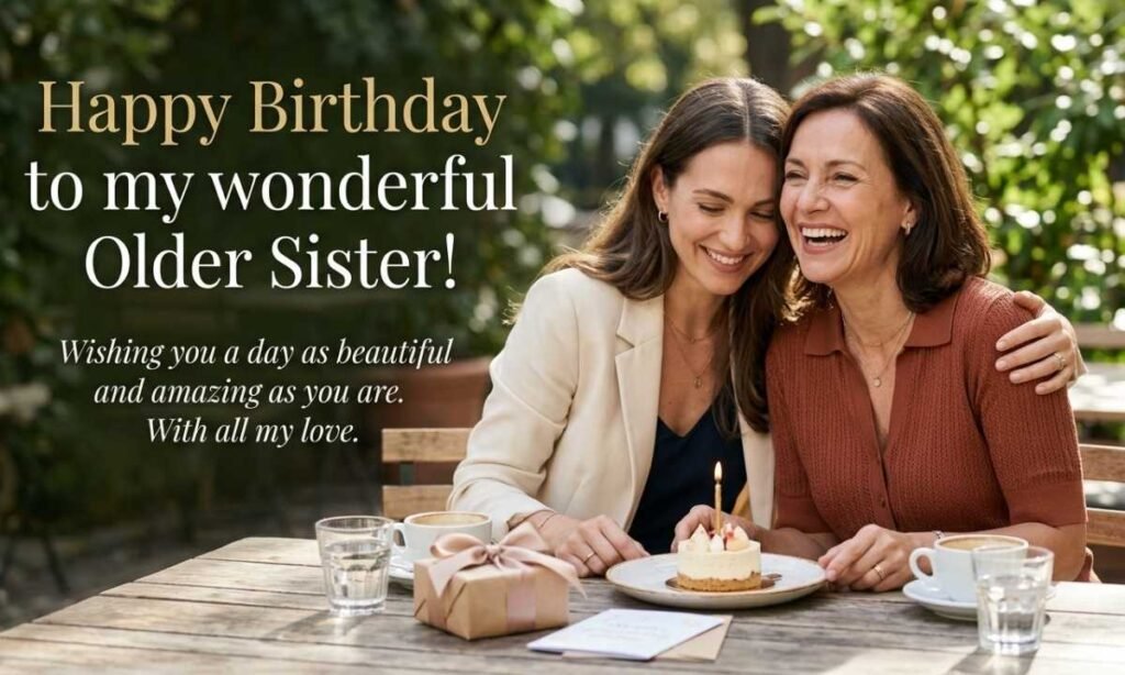 Loving Birthday Wishes for an Older Sister