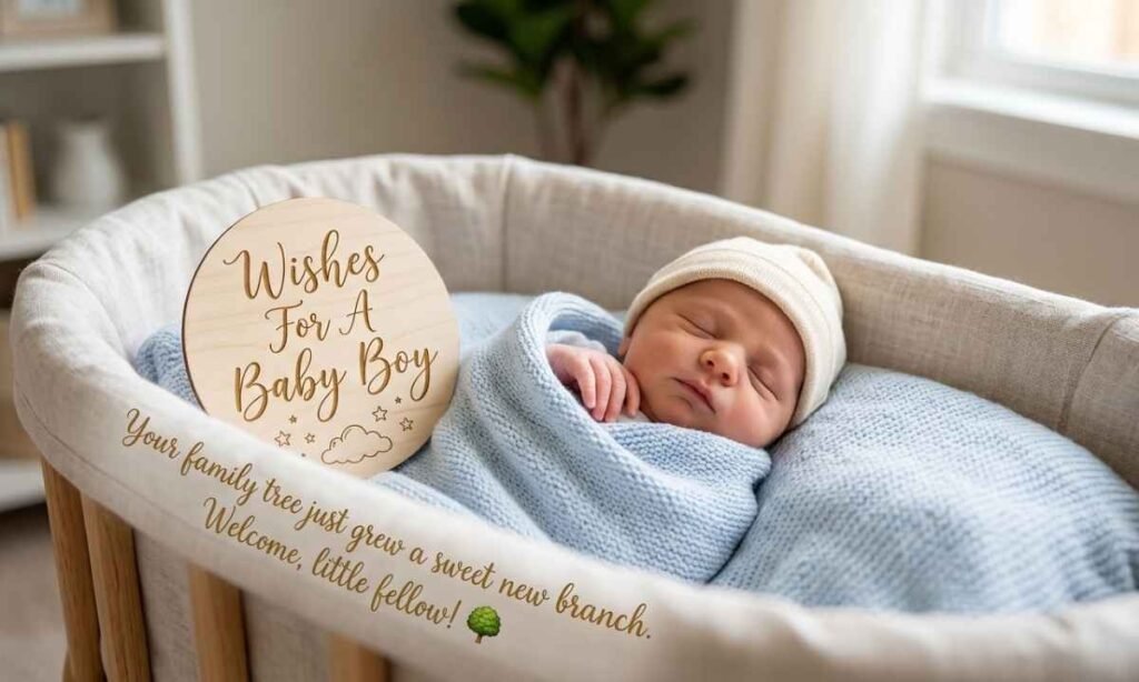 Newborn Wishes For A Baby Boy