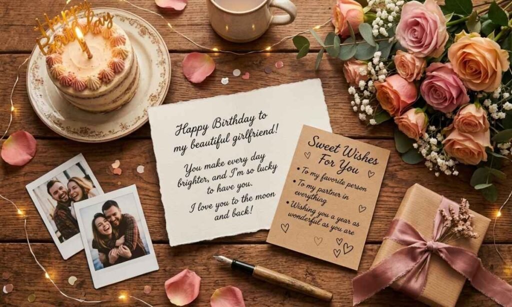 Romantic Birthday Wishes to Make Your Girlfriend Feel Loved