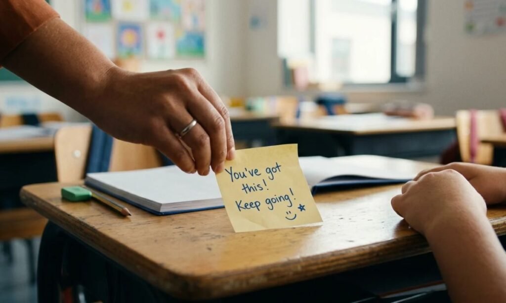 Short Positive Messages for Students from Teachers