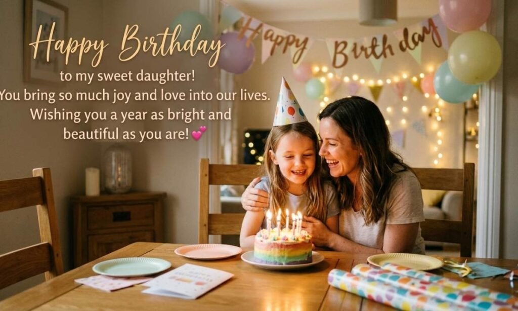 Short and Sweet Birthday Wishes for Your Daughter