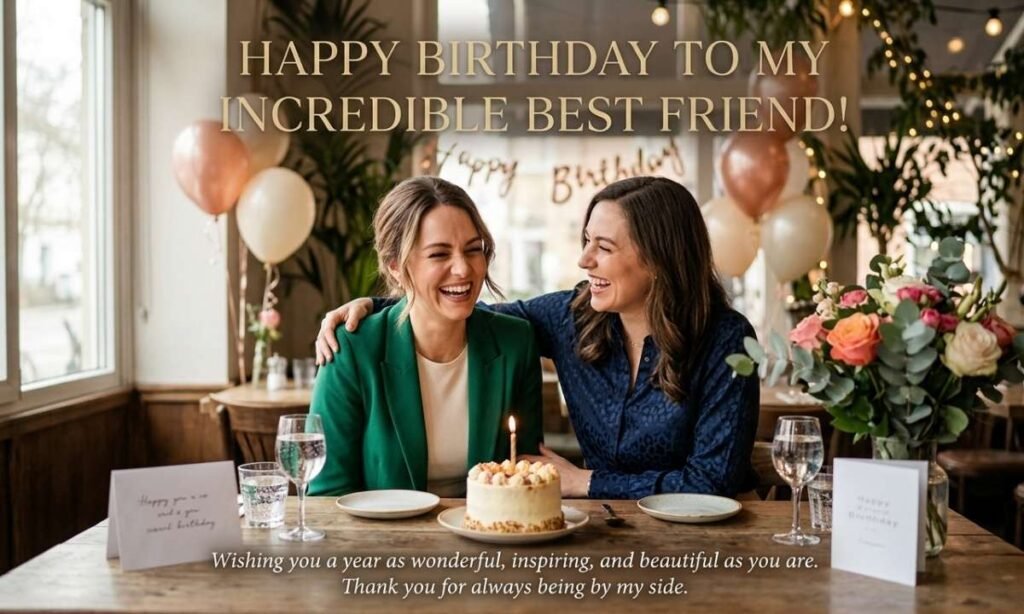 Special Birthday Wishes for Your Female Best Friend