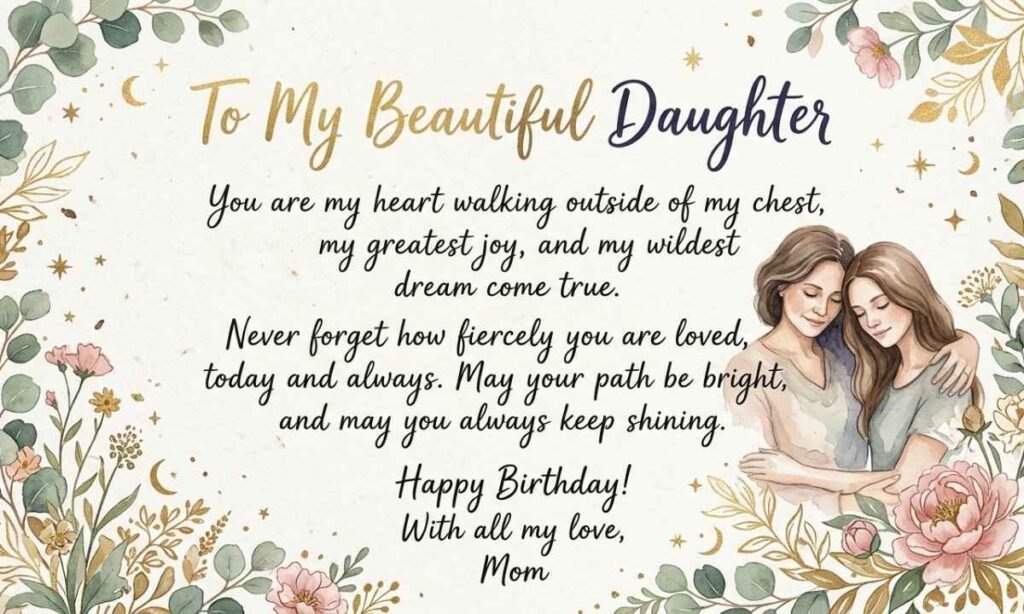 Unique Birthday Wishes for Your Daughter From Mom