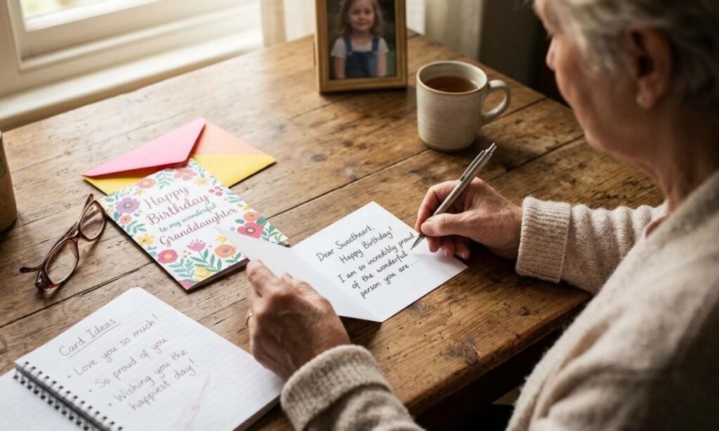 What to Write in Your Granddaughterβs Birthday Card